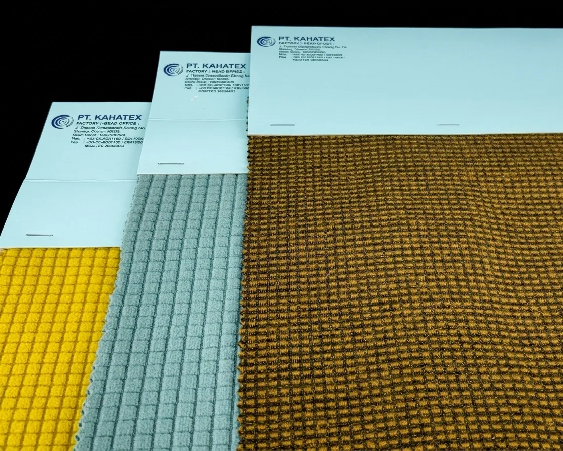 PT Kahatex Fabric Production - Textured Micro-Waffle Knits